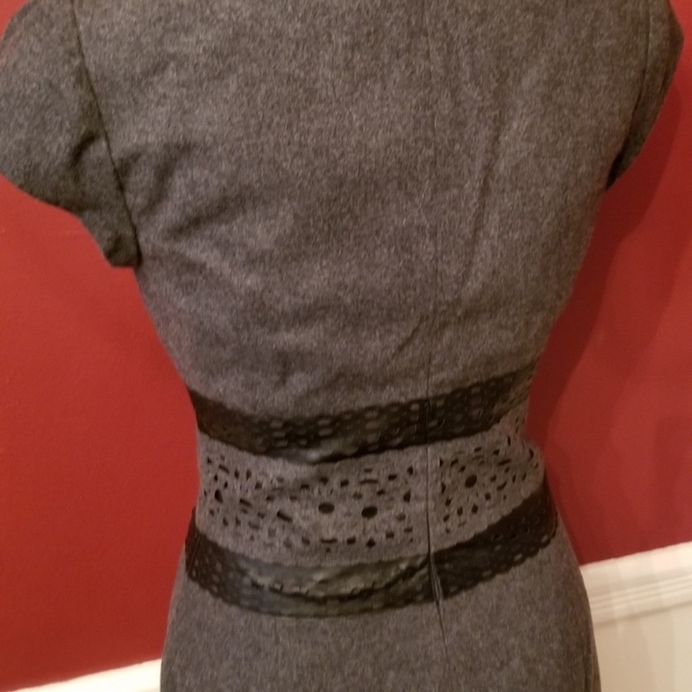 Susana Monaco Coco Laser Cut Sheath Dress - Picture 3 of 5